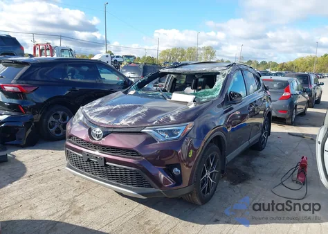 2016 Toyota Rav4 Se from USA, damaged, VIN 2T3JFREV0GW492451